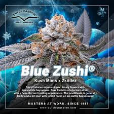 Blue Zushi Strain                                   Cannabis Palace